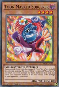 Toon Masked Sorcerer [SS01-ENC05] Common | Mega City Incorporated