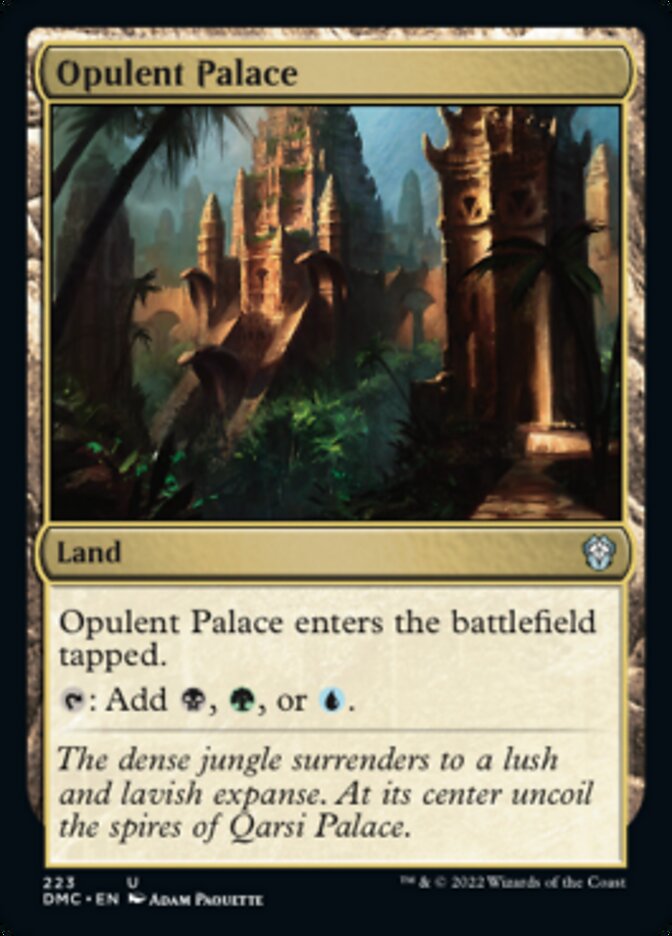 Opulent Palace [Dominaria United Commander] | Mega City Incorporated