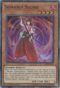 Shiranui Squire [SAST-EN019] Super Rare | Mega City Incorporated