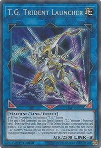 T.G. Trident Launcher [SAST-EN050] Secret Rare | Mega City Incorporated