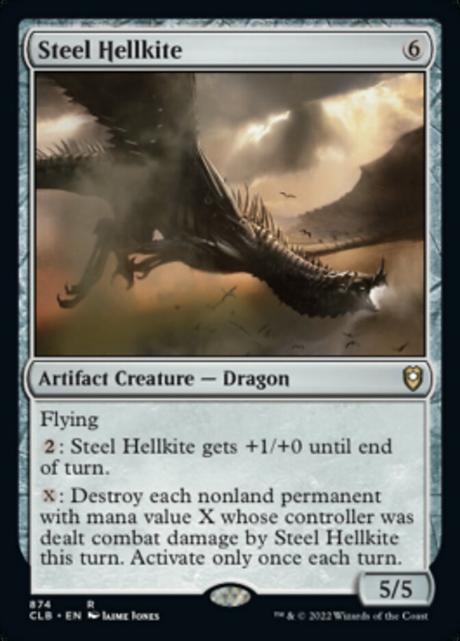 Steel Hellkite [Commander Legends: Battle for Baldur's Gate] | Mega City Incorporated