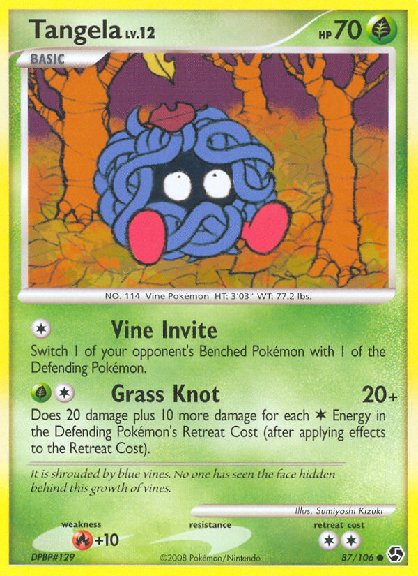 Tangela (87/106) [Diamond & Pearl: Great Encounters] | Mega City Incorporated