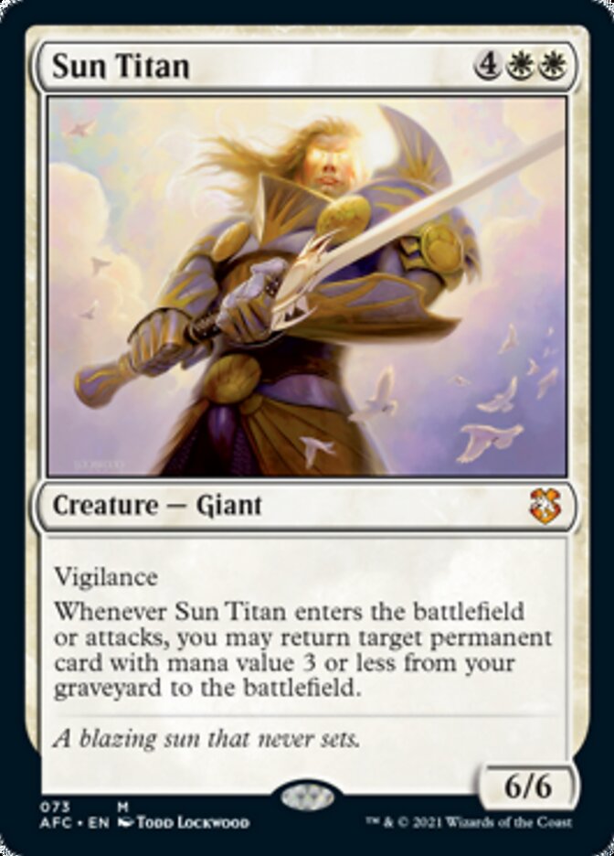 Sun Titan [Dungeons & Dragons: Adventures in the Forgotten Realms Commander] | Mega City Incorporated