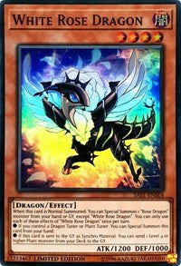 White Rose Dragon [SAST-ENSE4] Super Rare | Mega City Incorporated