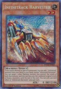 Infinitrack Harvester [INCH-EN001] Secret Rare | Mega City Incorporated