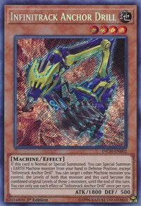 Infinitrack Anchor Drill [INCH-EN002] Secret Rare | Mega City Incorporated