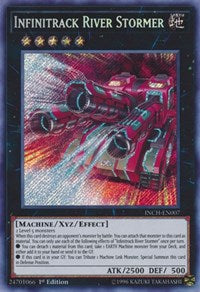 Infinitrack River Stormer [INCH-EN007] Secret Rare | Mega City Incorporated