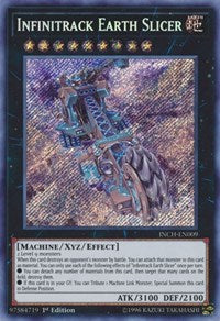 Infinitrack Earth Slicer [INCH-EN009] Secret Rare | Mega City Incorporated