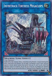 Infinitrack Fortress Megaclops [INCH-EN011] Secret Rare | Mega City Incorporated