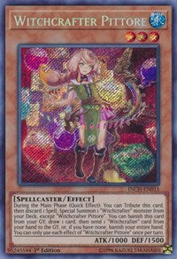 Witchcrafter Pittore [INCH-EN015] Secret Rare | Mega City Incorporated