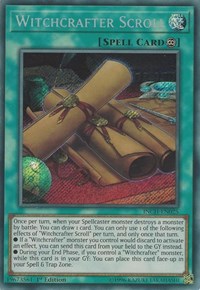 Witchcrafter Scroll [INCH-EN025] Secret Rare | Mega City Incorporated