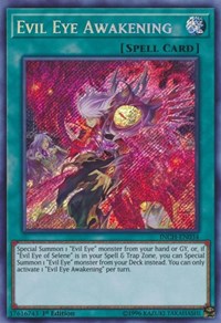 Evil Eye Awakening [INCH-EN034] Secret Rare | Mega City Incorporated