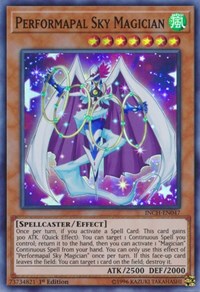 Performapal Sky Magician [INCH-EN047] Super Rare | Mega City Incorporated