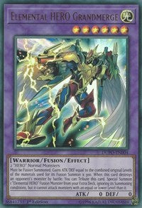 Elemental HERO Grandmerge [DUPO-EN004] Ultra Rare | Mega City Incorporated