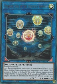 Hieratic Seal of the Heavenly Spheres [DUPO-EN027] Ultra Rare | Mega City Incorporated