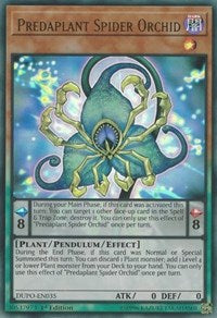 Predaplant Spider Orchid [DUPO-EN035] Ultra Rare | Mega City Incorporated