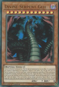 Divine Serpent Geh [DUPO-EN047] Ultra Rare | Mega City Incorporated