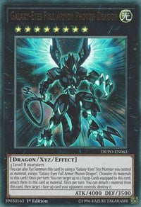 Galaxy-Eyes Full Armor Photon Dragon [DUPO-EN063] Ultra Rare | Mega City Incorporated