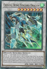 Crystal Wing Synchro Dragon [DUPO-EN068] Ultra Rare | Mega City Incorporated