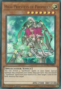 High Priestess of Prophecy [DUPO-EN081] Ultra Rare | Mega City Incorporated