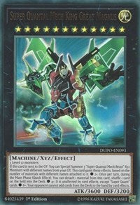 Super Quantal Mech King Great Magnus [DUPO-EN093] Ultra Rare | Mega City Incorporated