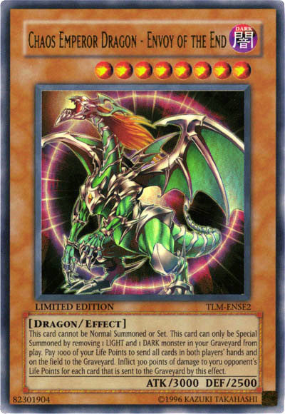 Chaos Emperor Dragon - Envoy of the End [TLM-ENSE2] Ultra Rare | Mega City Incorporated