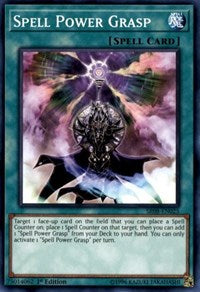 Spell Power Grasp [SR08-EN025] Common | Mega City Incorporated