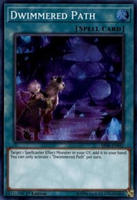 Dwimmered Path [SR08-EN041] Super Rare | Mega City Incorporated