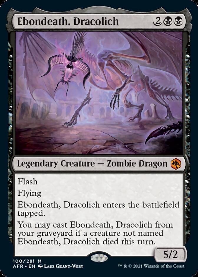 Ebondeath, Dracolich [Dungeons & Dragons: Adventures in the Forgotten Realms] | Mega City Incorporated