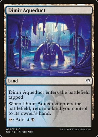 Dimir Aqueduct [GRN Guild Kit] | Mega City Incorporated