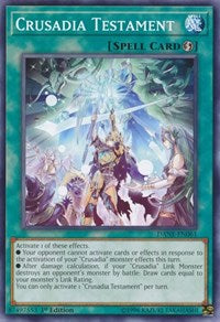 Crusadia Testament [DANE-EN061] Common | Mega City Incorporated