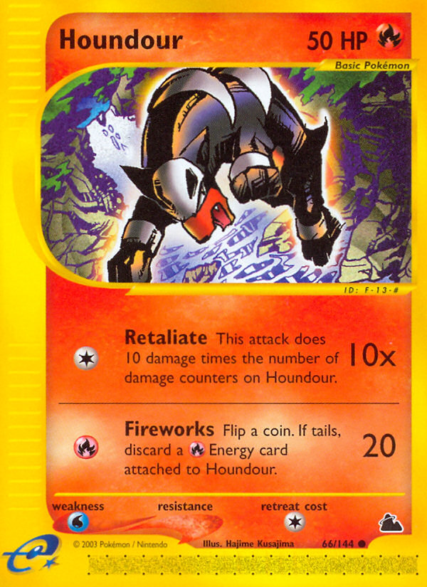 Houndour (66/144) [Skyridge] | Mega City Incorporated