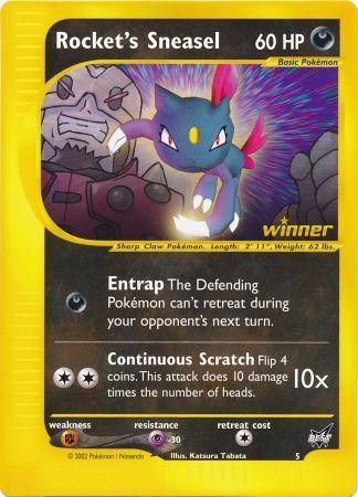 Rocket's Sneasel (5) (Jumbo Card) [Best of Promos] | Mega City Incorporated