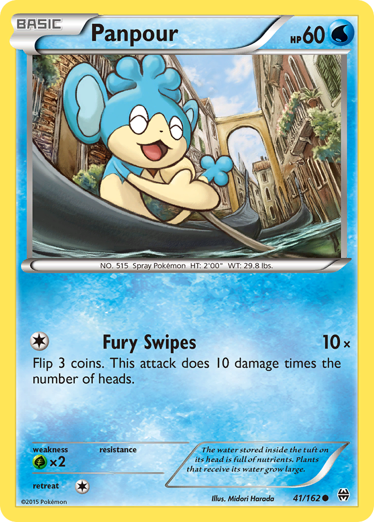 Panpour (41/162) [XY: BREAKthrough] | Mega City Incorporated