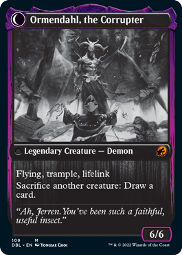 Jerren, Corrupted Bishop // Ormendahl, the Corrupted [Innistrad: Double Feature] | Mega City Incorporated