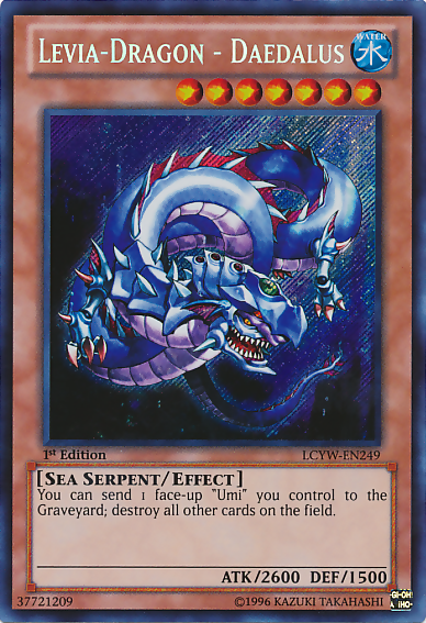 Levia-Dragon - Daedalus [LCYW-EN249] Secret Rare | Mega City Incorporated