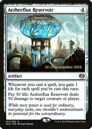 Aetherflux Reservoir [Kaladesh Promos] | Mega City Incorporated