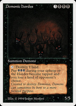 Demonic Hordes [Summer Magic / Edgar] | Mega City Incorporated