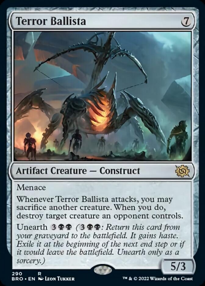 Terror Ballista [The Brothers' War] | Mega City Incorporated