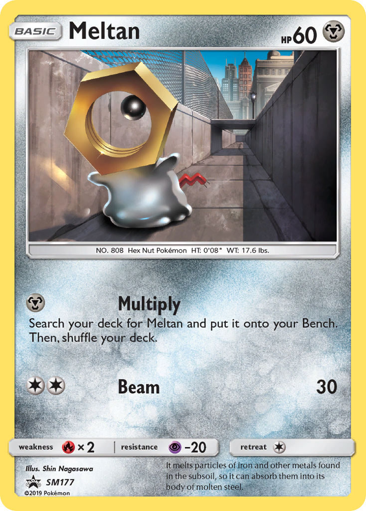 Meltan (SM177) [Sun & Moon: Black Star Promos] | Mega City Incorporated