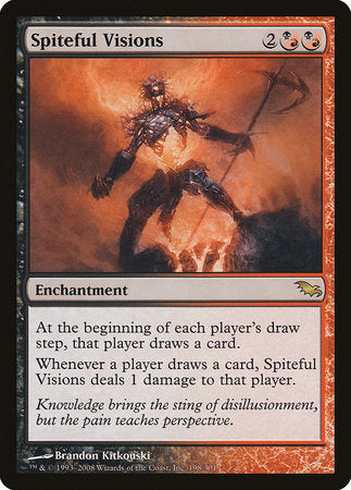 Spiteful Visions [Shadowmoor] | Mega City Incorporated