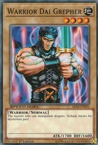 Warrior Dai Grepher [SBAD-EN035] Common | Mega City Incorporated