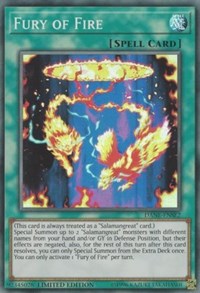 Fury of Fire [DANE-ENSE2] Super Rare | Mega City Incorporated