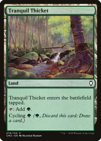 Tranquil Thicket [Commander Anthology Volume II] | Mega City Incorporated