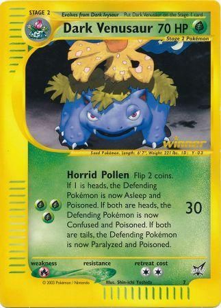 Dark Venusaur (7) (Jumbo Card) [Best of Promos] | Mega City Incorporated