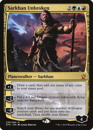 Sarkhan Unbroken [Dragons of Tarkir] | Mega City Incorporated