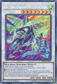 Hi-Speedroid Kitedrake [BLHR-EN044] Secret Rare | Mega City Incorporated