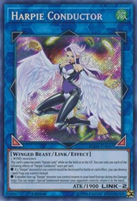 Harpie Conductor [BLHR-EN047] Secret Rare | Mega City Incorporated