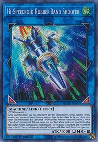 Hi-Speedroid Rubber Band Shooter [BLHR-EN050] Secret Rare | Mega City Incorporated