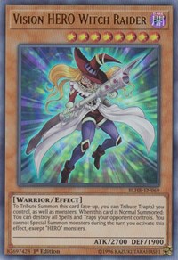 Vision HERO Witch Raider [BLHR-EN060] Ultra Rare | Mega City Incorporated